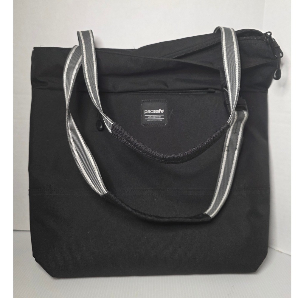 Pacsafe Tote Bag One Size Black Fair Slingsafe LX-series